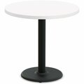 Special-T Table, Round, 36in Dia x 42in, Black Base/White Top SCTCANT236BHBWH